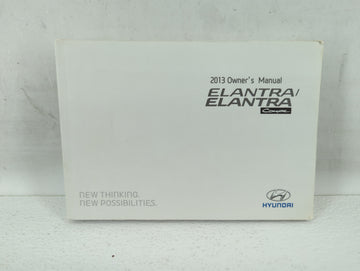2013 Hyundai Elantra Owners Manual Book Guide OEM Used Auto Parts - Oemusedautoparts1.com