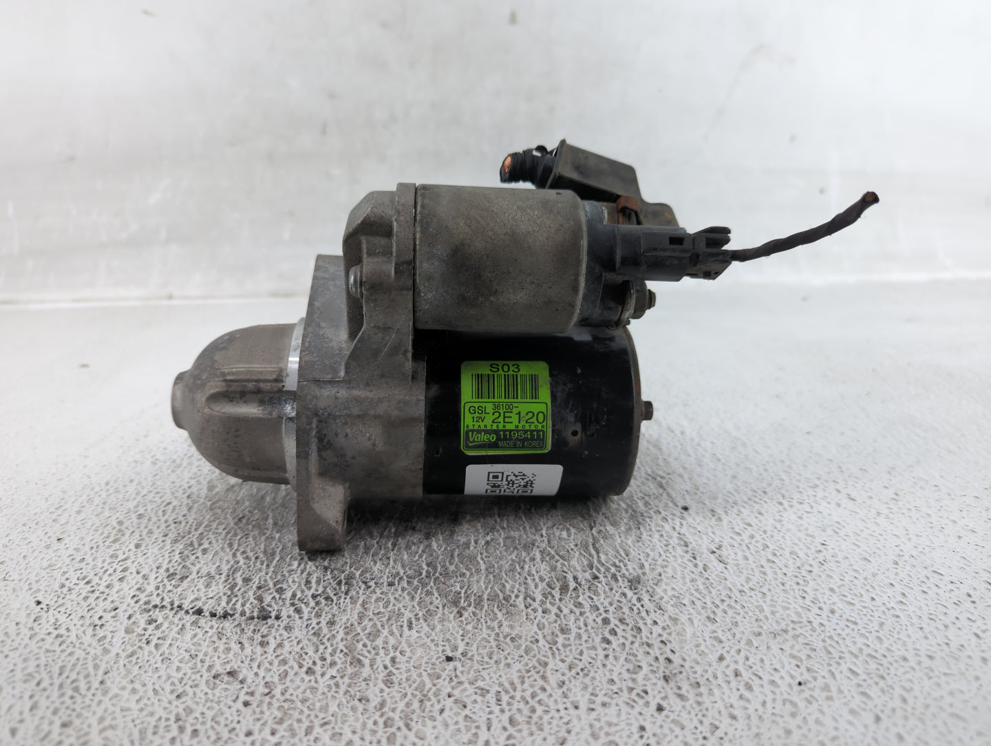 2013-2014 Hyundai Elantra Car Starter Motor Solenoid OEM P/N:36100-2E120 Fits Fits 2012 2013 2014 2015 2016 OEM Used Auto Pa