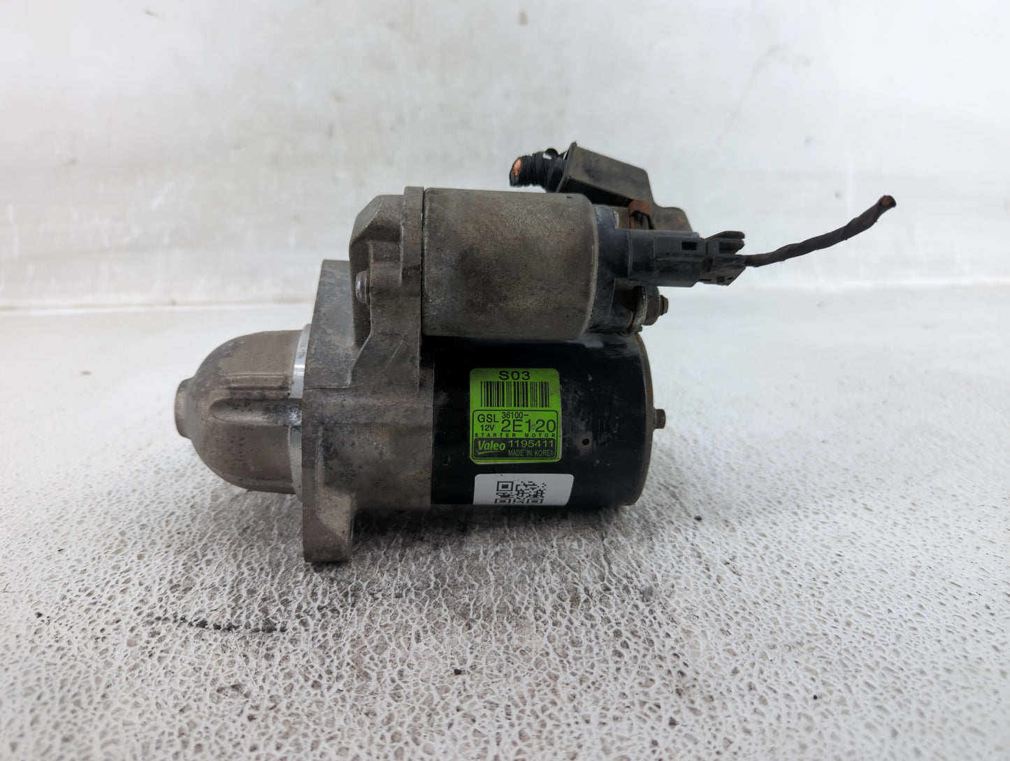 2013-2014 Hyundai Elantra Car Starter Motor Solenoid OEM P/N:36100-2E120 Fits Fits 2012 2013 2014 2015 2016 OEM Used Auto Pa