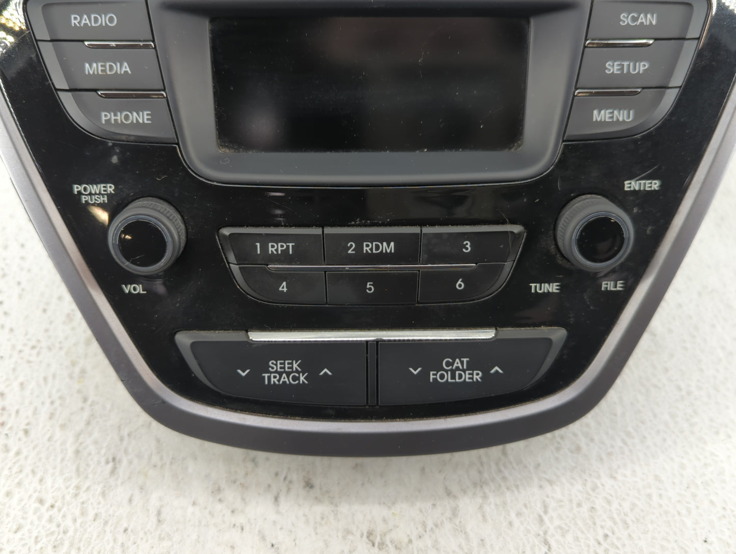 2013-2013 Hyundai Elantra Am Fm Cd Player Radio Receiver - Oemusedautoparts1.com