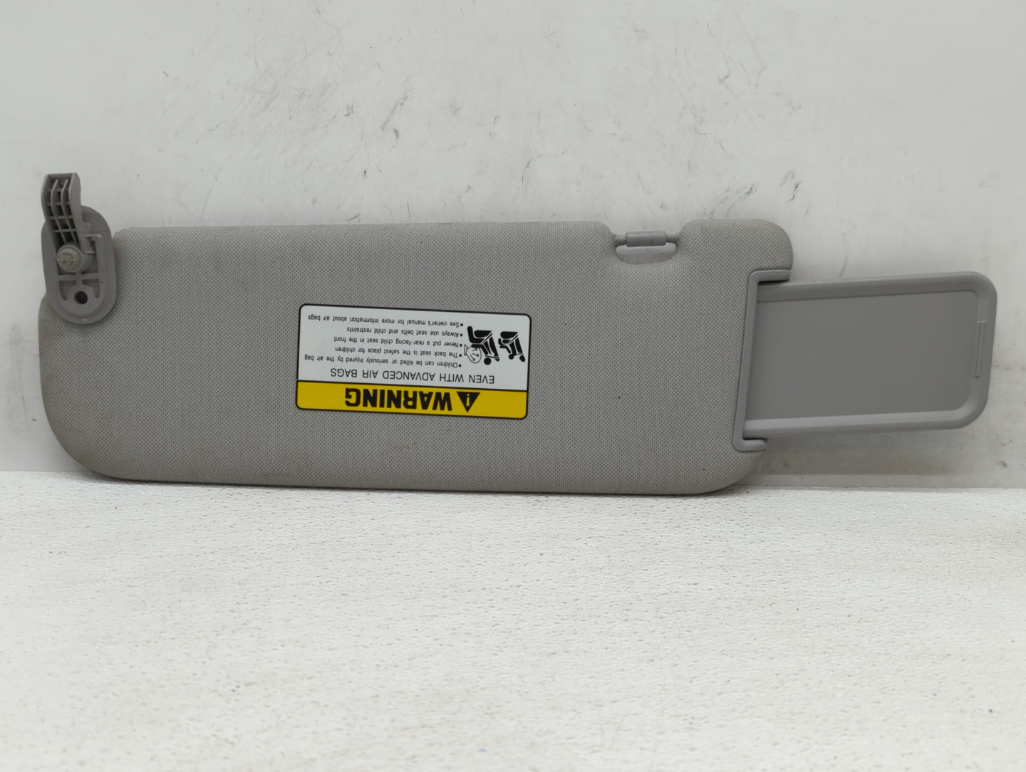 2011-2013 Hyundai Elantra Sun Visor Shade Replacement Passenger Right Mirror Fits Fits 2011 2012 2013 OEM Used Auto Parts - 