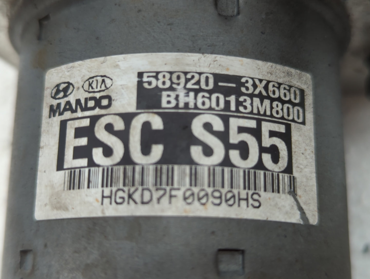 2013 Hyundai Elantra ABS Pump Control Module Replacement P/N:58920-3X660 Fits OEM Used Auto Parts - Oemusedautoparts1.com