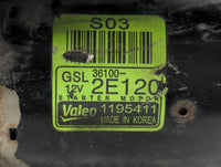 2011-2014 Hyundai Elantra Car Starter Motor Solenoid OEM P/N:36100-2E550 36100-2E120 Fits Fits 2011 2012 2013 2014 OEM Used 