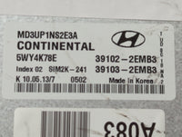 2011-2013 Hyundai Elantra PCM Engine Control Computer ECU ECM PCU OEM P/N:39102-2EMB3 39102-2EMP3 Fits Fits 2011 2012 2013 O