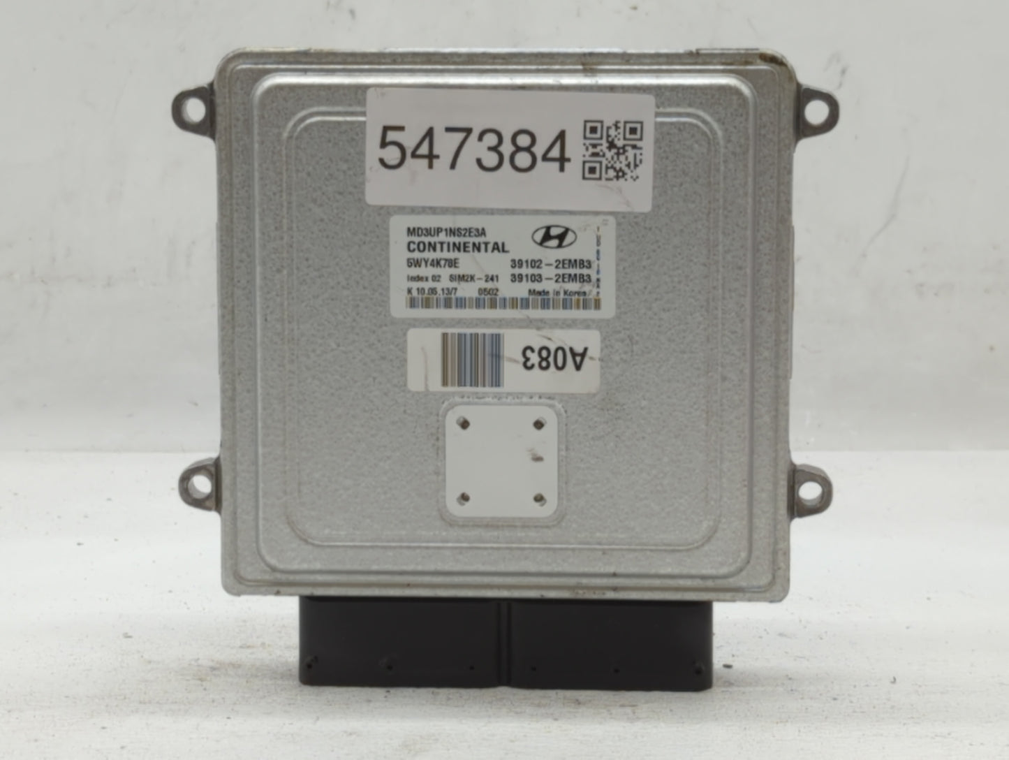 2011-2013 Hyundai Elantra PCM Engine Control Computer ECU ECM PCU OEM P/N:39102-2EMB3 39102-2EMP3 Fits Fits 2011 2012 2013 O