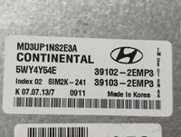 2011-2013 Hyundai Elantra PCM Engine Control Computer ECU ECM PCU OEM P/N:39102-2EMB3 39102-2EMP3 Fits Fits 2011 2012 2013 O