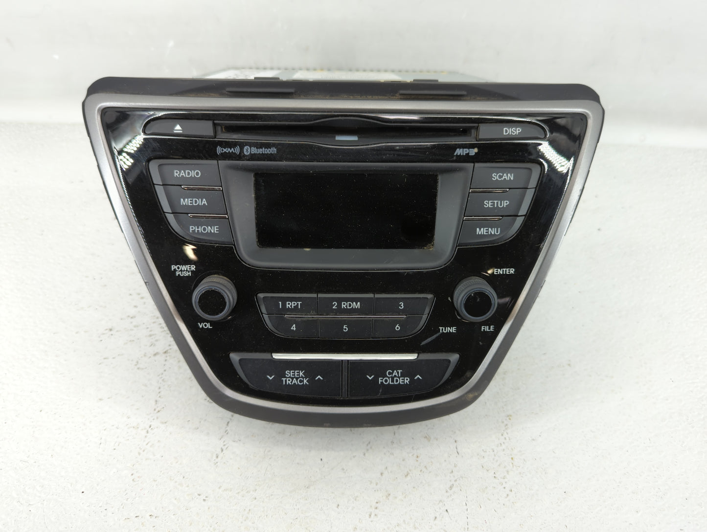 2013-2013 Hyundai Elantra Am Fm Cd Player Radio Receiver - Oemusedautoparts1.com