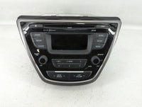 2013-2013 Hyundai Elantra Am Fm Cd Player Radio Receiver 554312 - Oemusedautoparts1.com