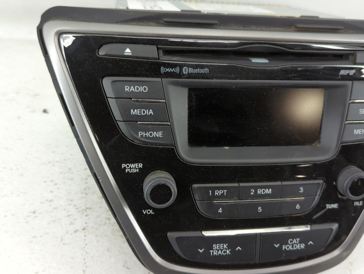 2013-2013 Hyundai Elantra Am Fm Cd Player Radio Receiver - Oemusedautoparts1.com