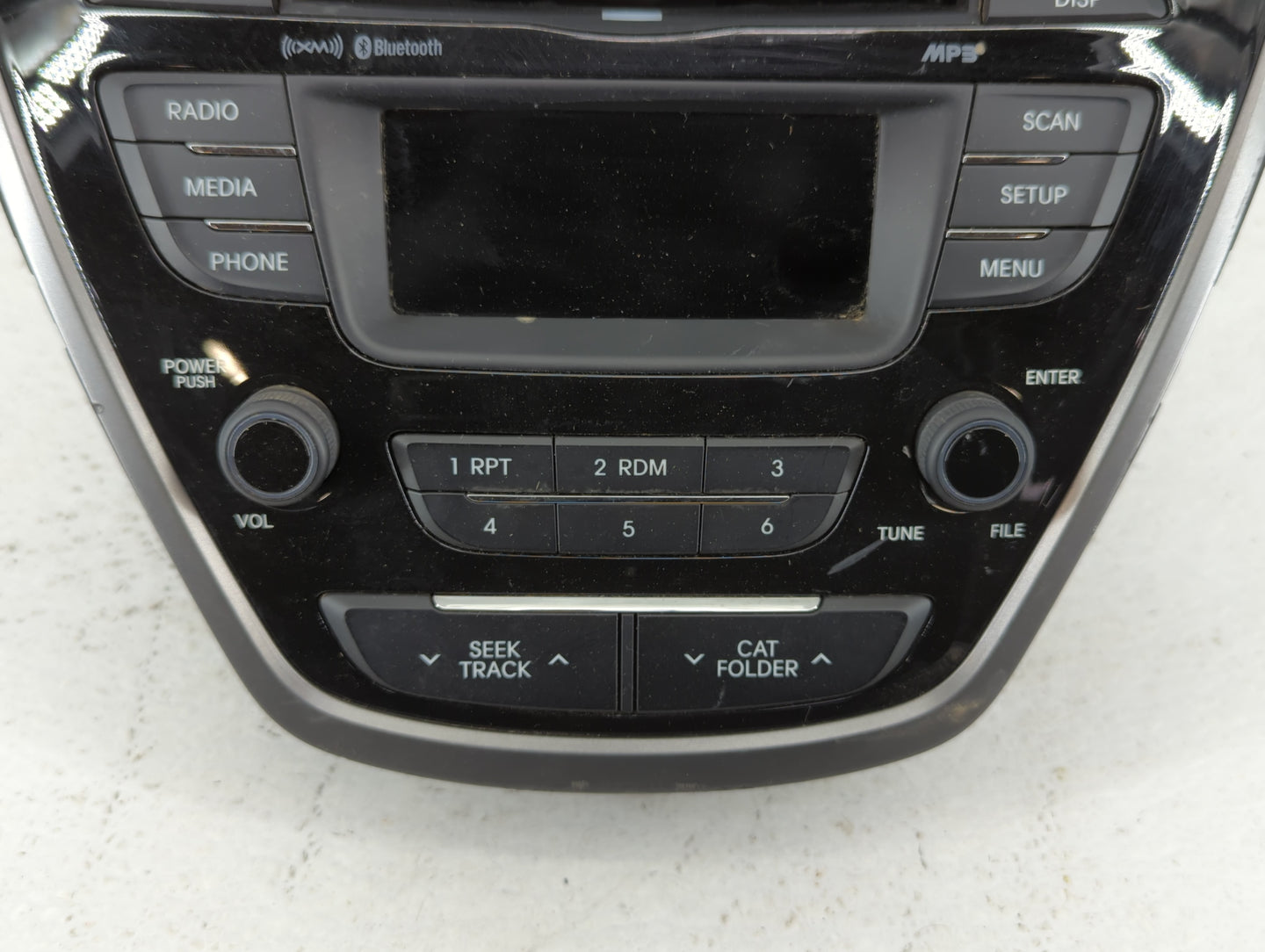 2013-2013 Hyundai Elantra Am Fm Cd Player Radio Receiver - Oemusedautoparts1.com