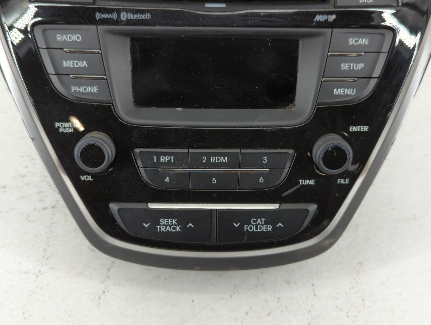 2013-2013 Hyundai Elantra Am Fm Cd Player Radio Receiver - Oemusedautoparts1.com