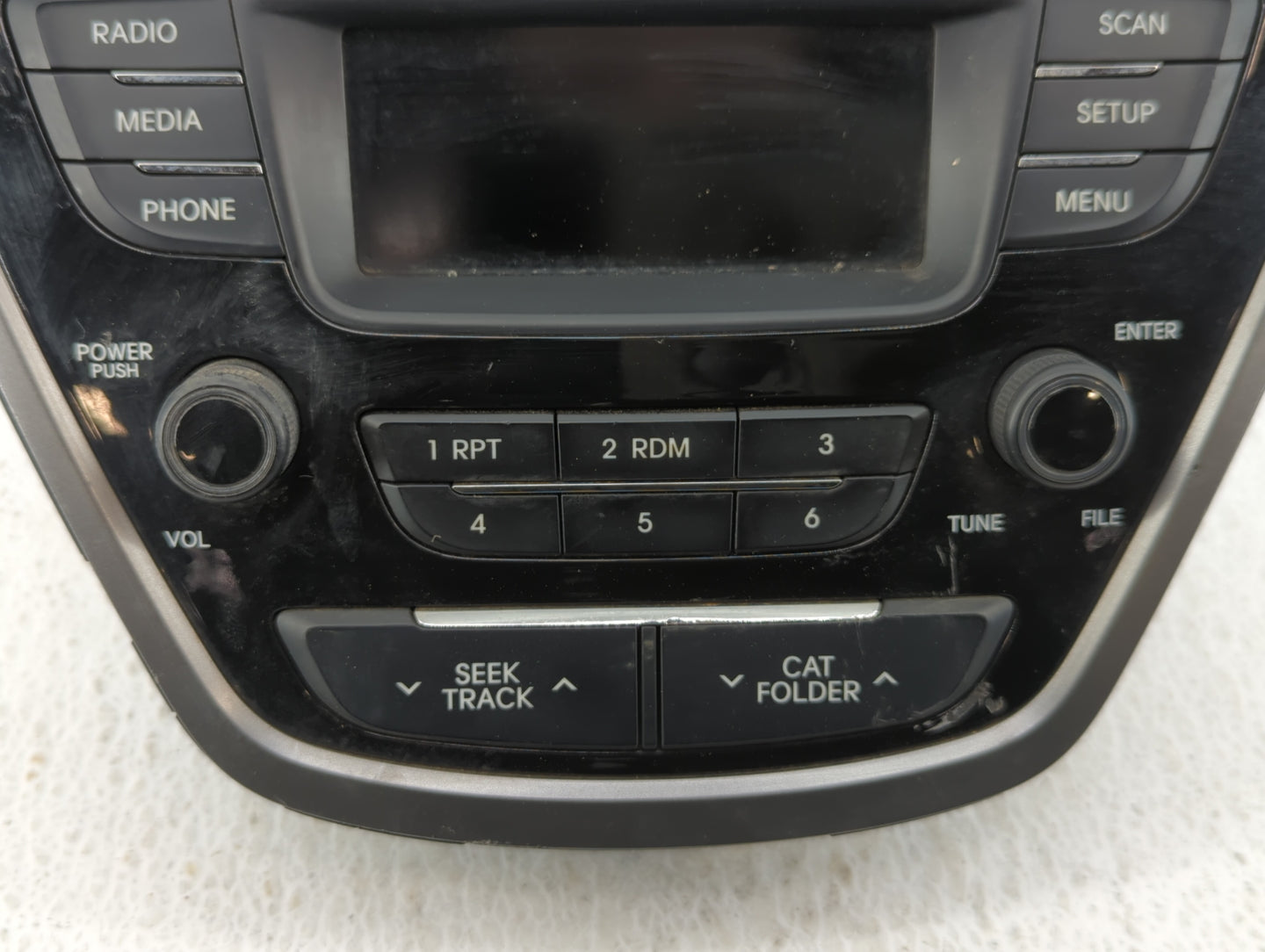 2013-2013 Hyundai Elantra Am Fm Cd Player Radio Receiver - Oemusedautoparts1.com