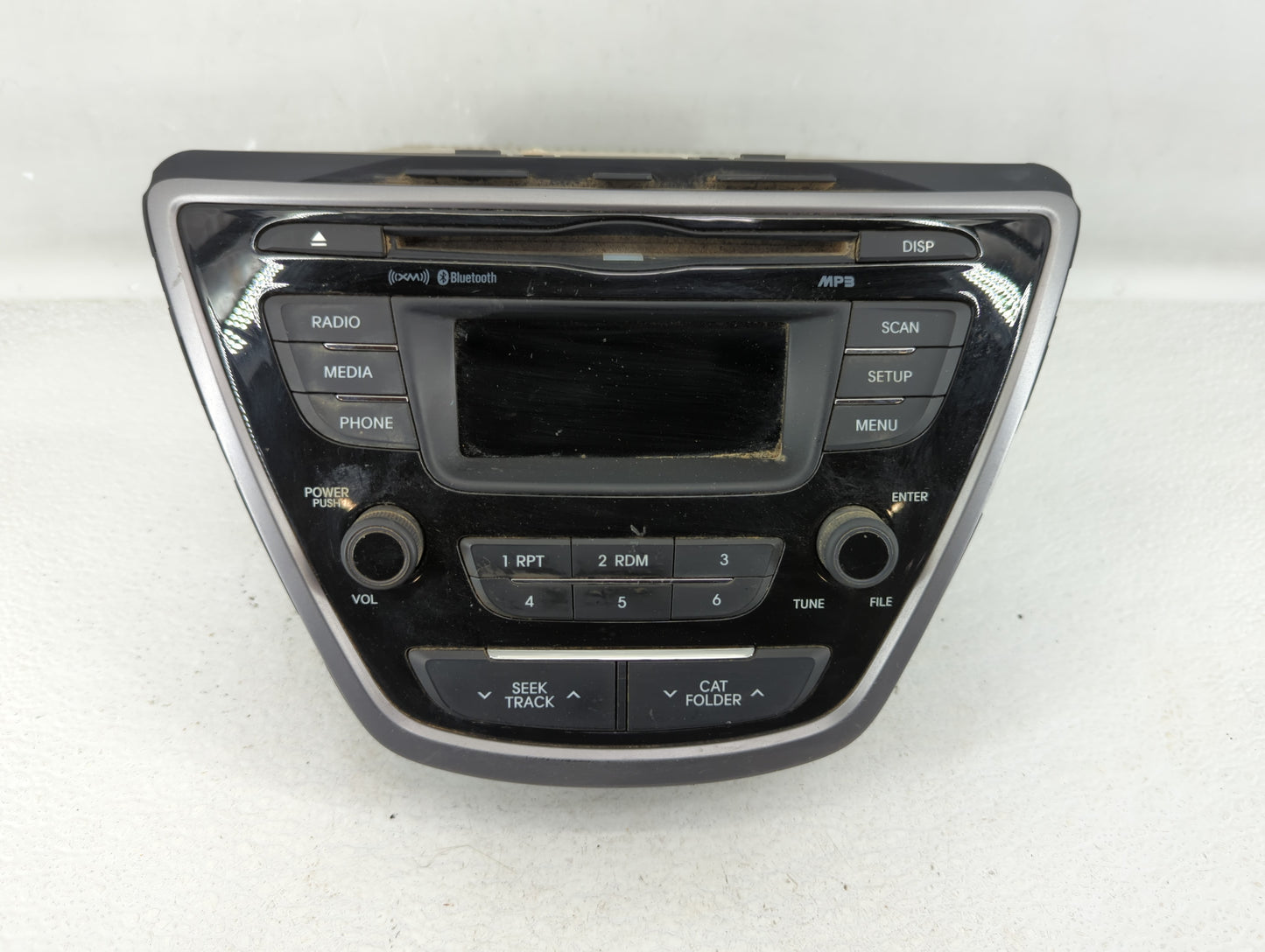 2013-2013 Hyundai Elantra Am Fm Cd Player Radio Receiver - Oemusedautoparts1.com