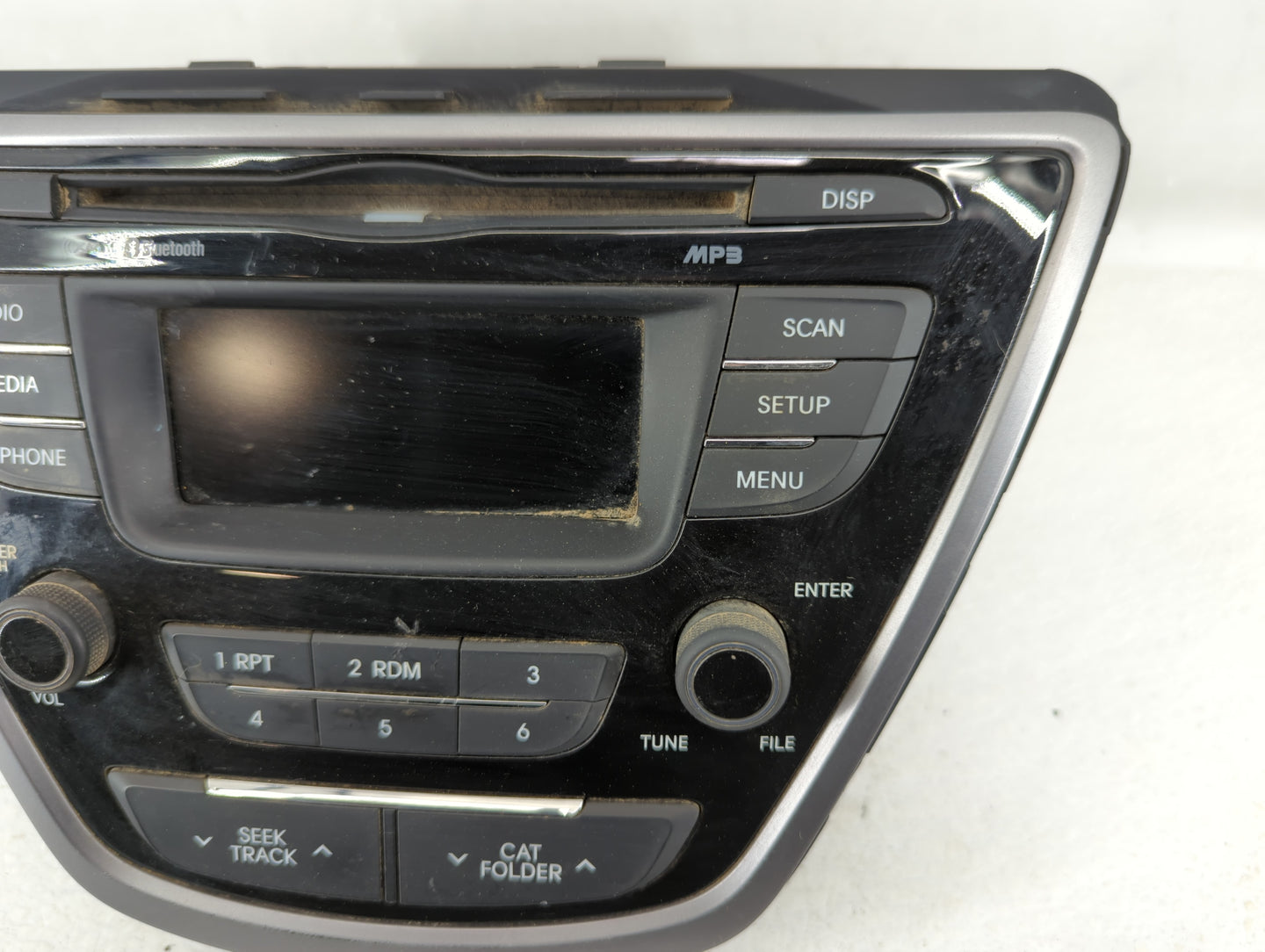 2013-2013 Hyundai Elantra Am Fm Cd Player Radio Receiver - Oemusedautoparts1.com