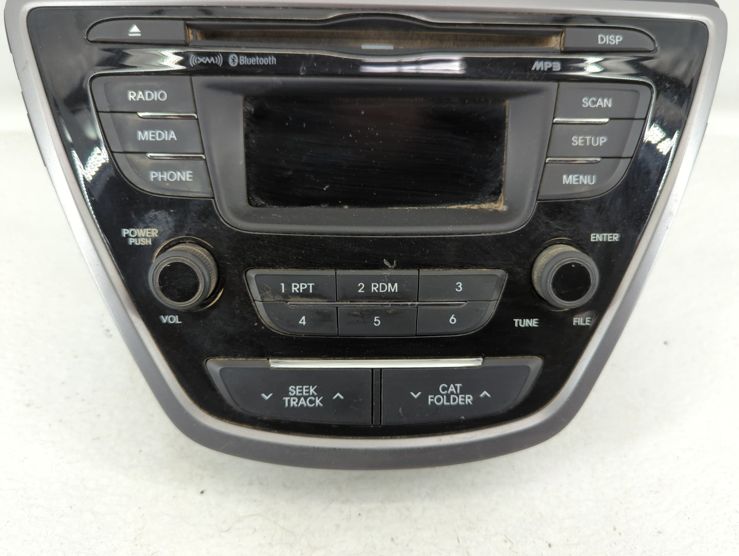 2013-2013 Hyundai Elantra Am Fm Cd Player Radio Receiver - Oemusedautoparts1.com