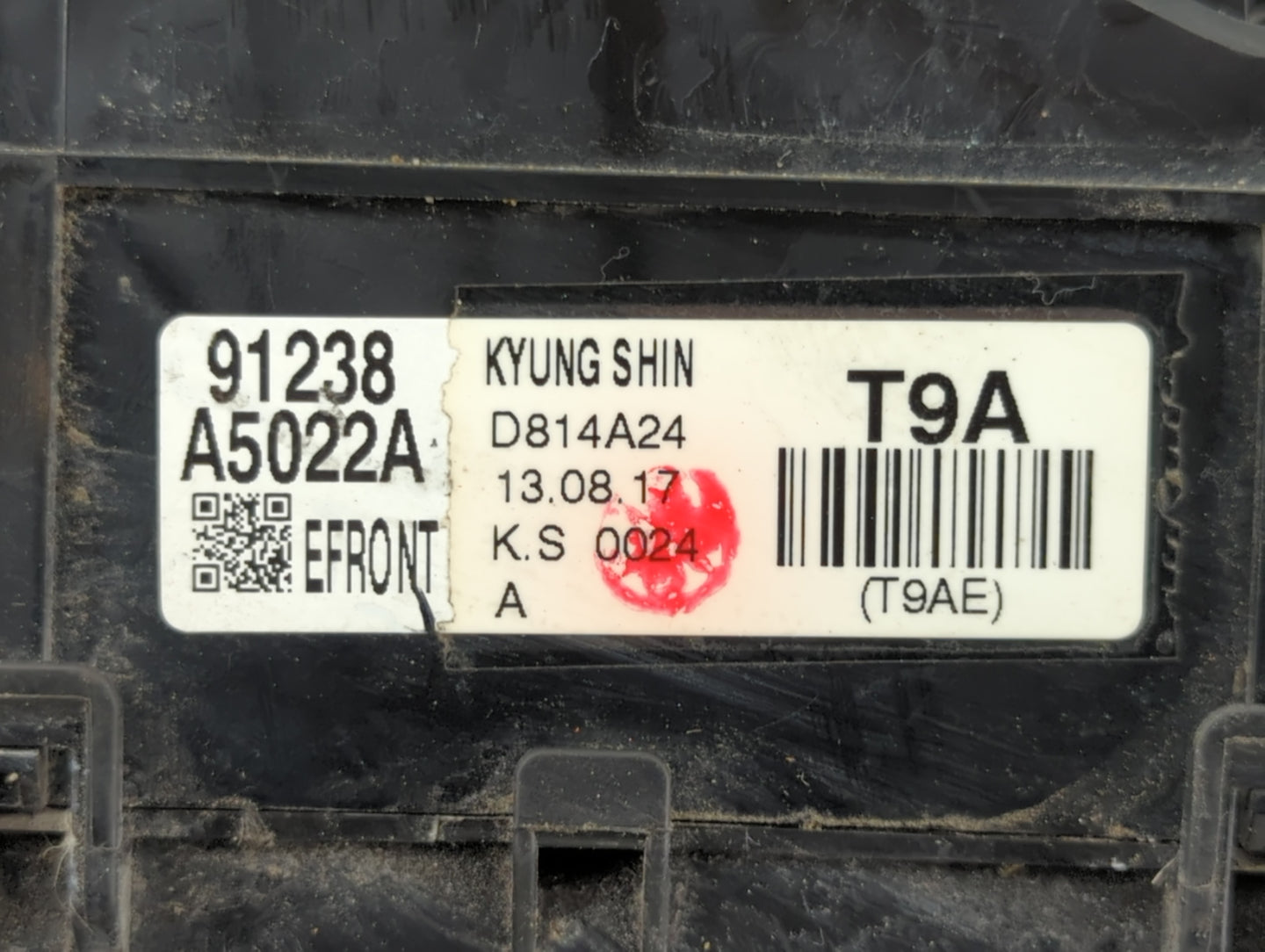 2011-2013 Hyundai Elantra Fusebox Fuse Box Panel Relay Module P/N:91238 A5022A Fits Fits 2011 2012 2013 OEM Used Auto Parts 
