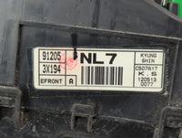 2011-2013 Hyundai Elantra Fusebox Fuse Box Panel Relay Module P/N:91205 3X194 Fits Fits 2011 2012 2013 OEM Used Auto Parts -