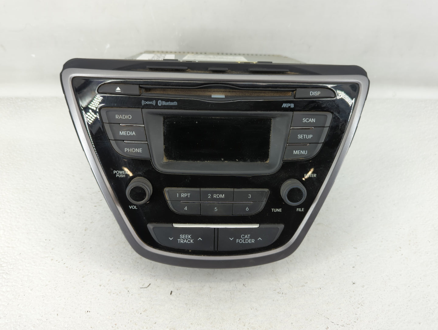 2013-2013 Hyundai Elantra Am Fm Cd Player Radio Receiver - Oemusedautoparts1.com