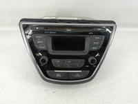 2013-2013 Hyundai Elantra Am Fm Cd Player Radio Receiver 554959 - Oemusedautoparts1.com