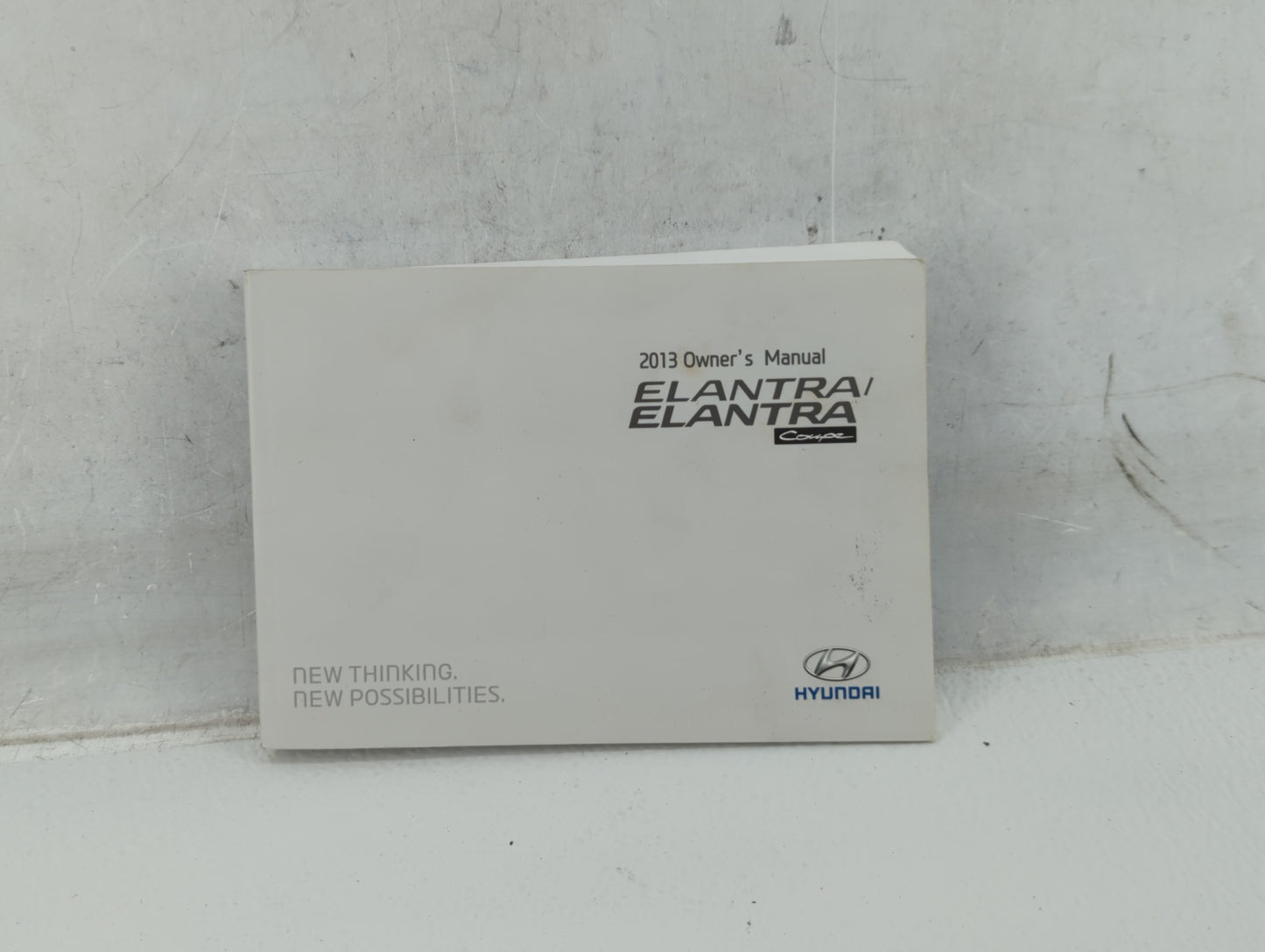 2013 Hyundai Elantra Owners Manual Book Guide OEM Used Auto Parts - Oemusedautoparts1.com