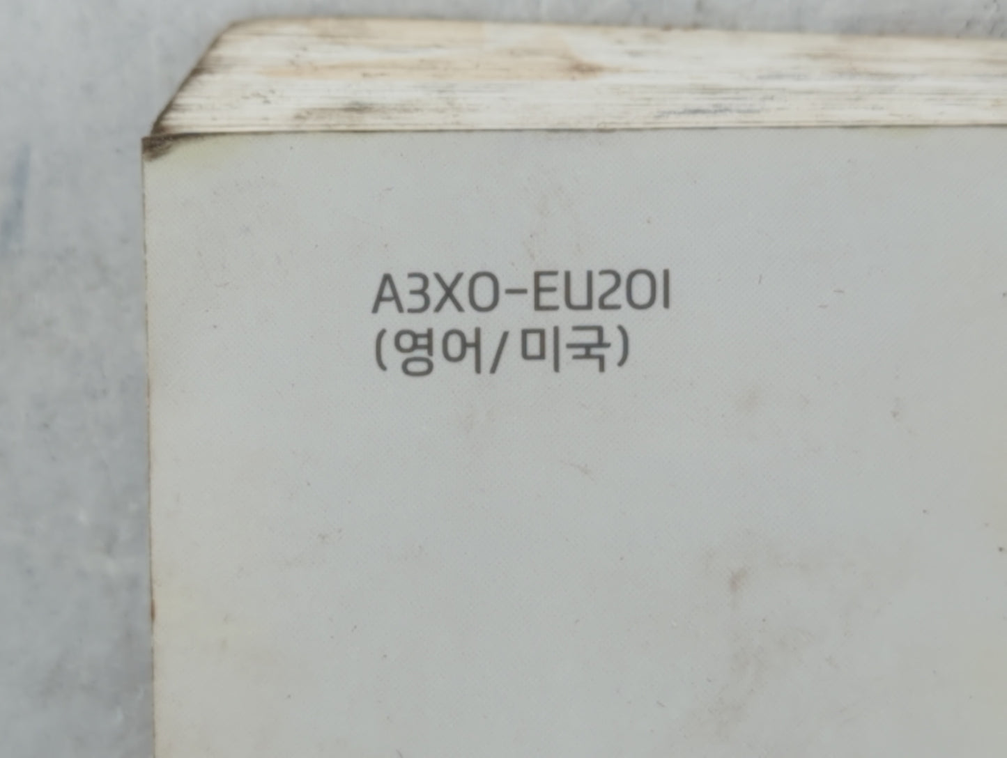 2013 Hyundai Elantra Owners Manual Book Guide P/N:A3X0-EU20I OEM Used Auto Parts - Oemusedautoparts1.com