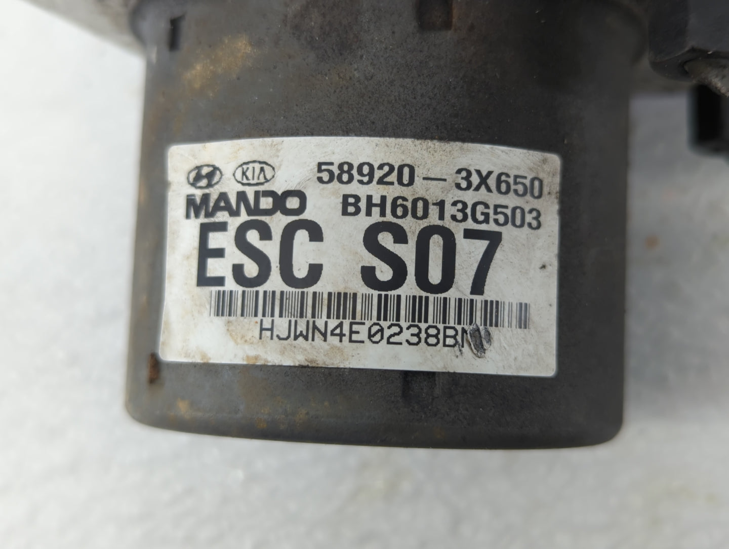 2011-2013 Hyundai Elantra ABS Pump Control Module Replacement P/N:BH6013G506 58920-3X700 Fits Fits 2011 2012 2013 OEM Used A