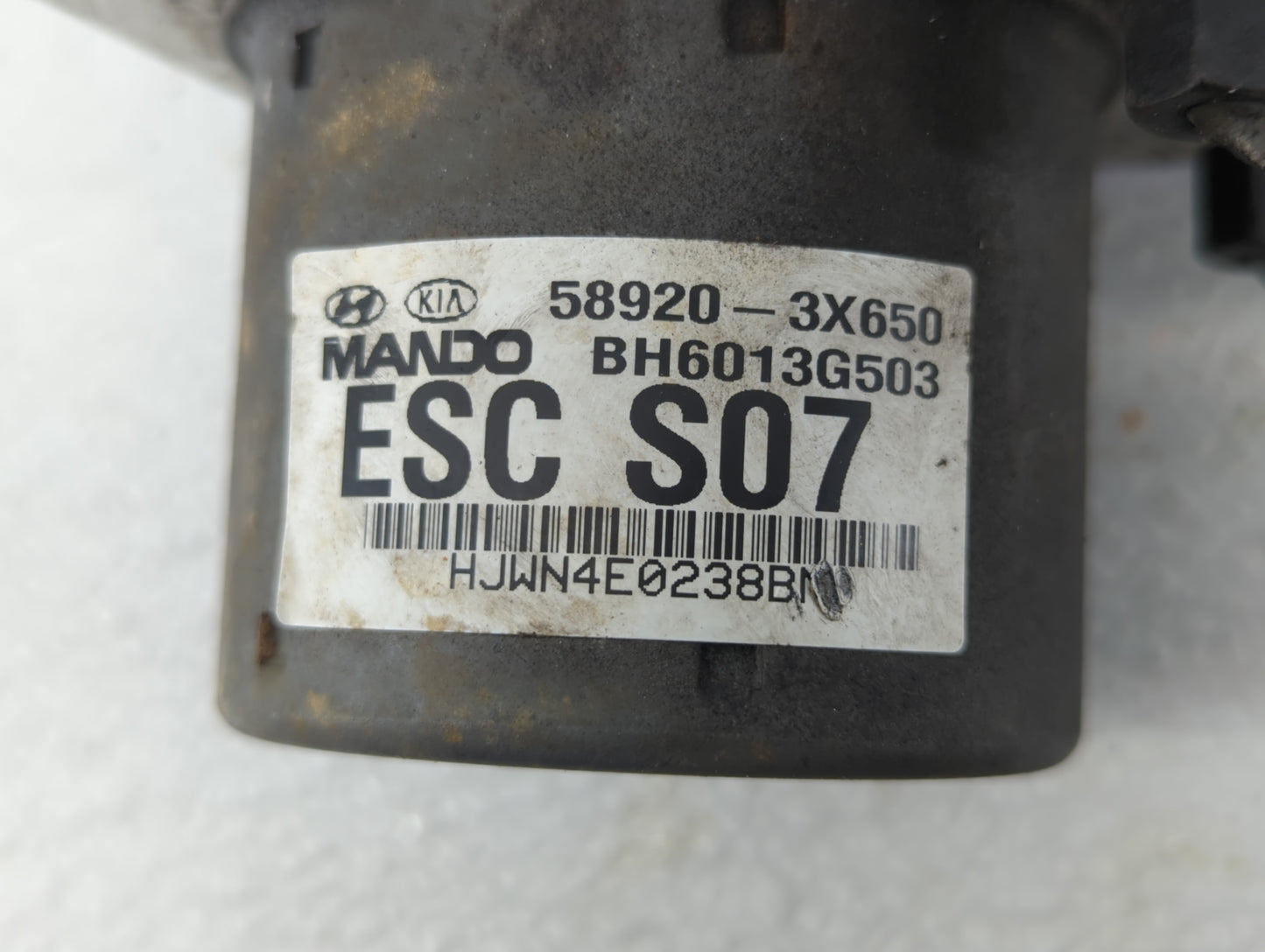 2011-2013 Hyundai Elantra ABS Pump Control Module Replacement P/N:BH6013G506 58920-3X700 Fits Fits 2011 2012 2013 OEM Used A