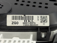 2013 Hyundai Elantra Instrument Cluster Speedometer Gauges P/N:94001-3X275 Fits OEM Used Auto Parts - Oemusedautoparts1.com