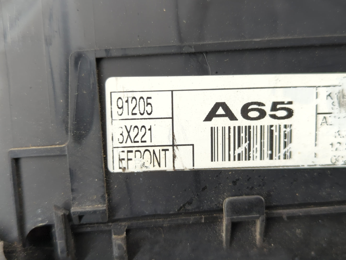 2011-2013 Hyundai Elantra Fusebox Fuse Box Panel Relay Module P/N:91950-3X711 Fits Fits 2011 2012 2013 OEM Used Auto Parts -