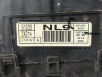 2011-2013 Hyundai Elantra Fusebox Fuse Box Panel Relay Module P/N:912053X214 91950-3X711 Fits Fits 2011 2012 2013 OEM Used A