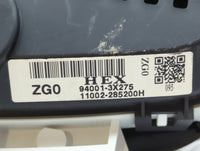 2013 Hyundai Elantra Instrument Cluster Speedometer Gauges P/N:94001-3X275 Fits OEM Used Auto Parts - Oemusedautoparts1.com
