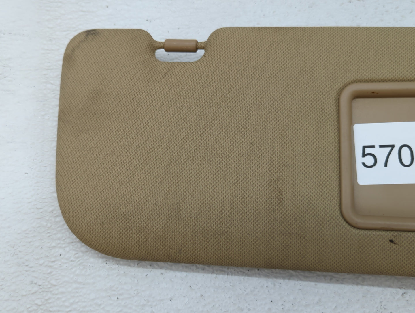 2011-2013 Hyundai Elantra Sun Visor Shade Replacement Driver Left Mirror Fits Fits 2011 2012 2013 OEM Used Auto Parts - Oemu