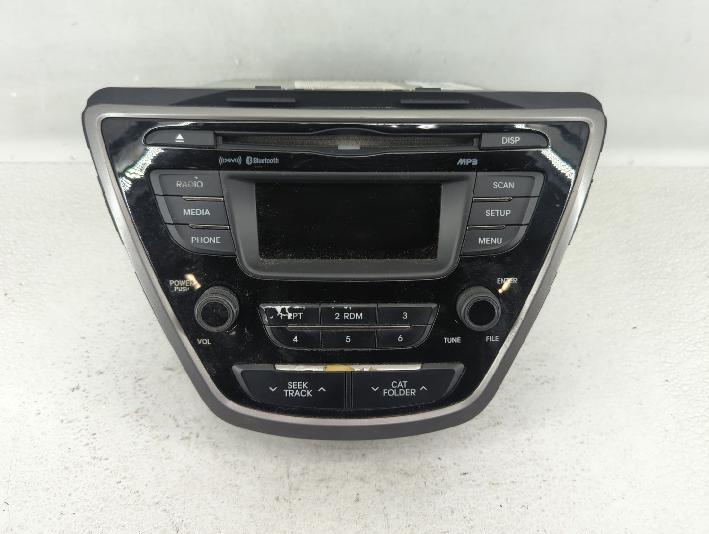 2013-2013 Hyundai Elantra Am Fm Cd Player Radio Receiver - Oemusedautoparts1.com