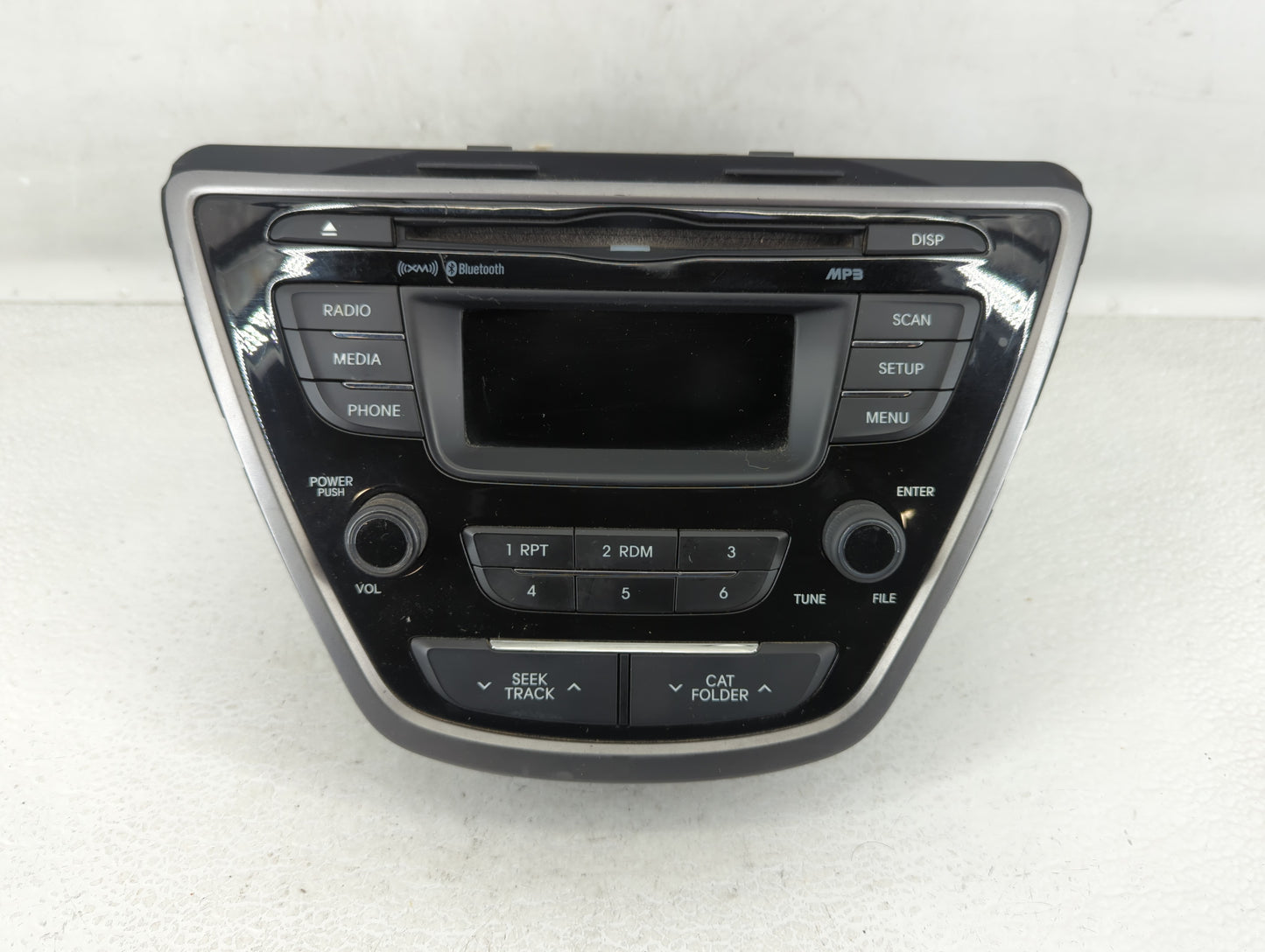 2013-2013 Hyundai Elantra Am Fm Cd Player Radio Receiver - Oemusedautoparts1.com