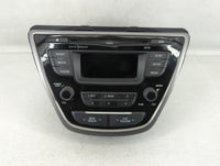 2013-2013 Hyundai Elantra Am Fm Cd Player Radio Receiver 582698 - Oemusedautoparts1.com