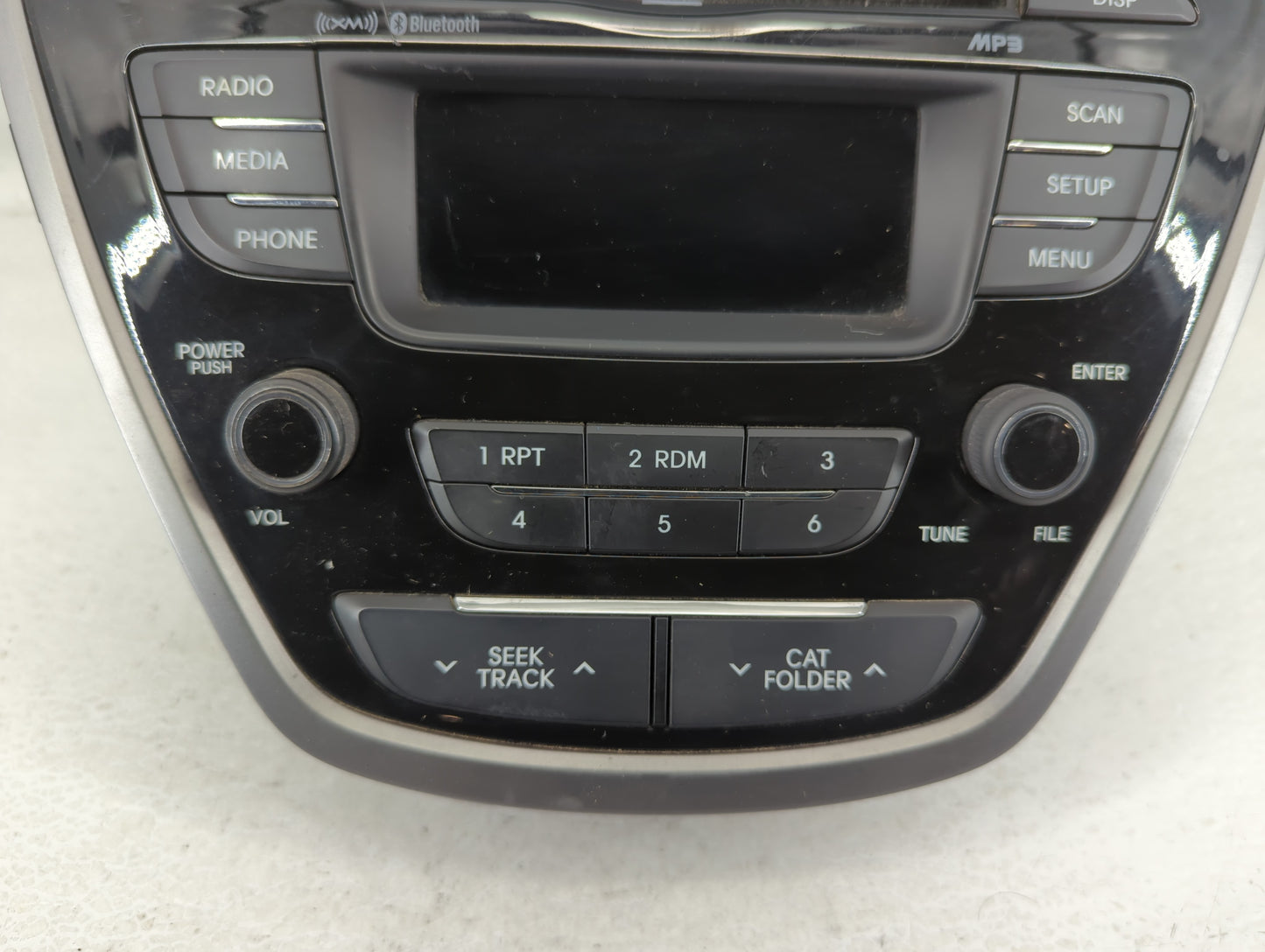 2013-2013 Hyundai Elantra Am Fm Cd Player Radio Receiver - Oemusedautoparts1.com