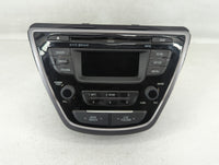2013-2013 Hyundai Elantra Am Fm Cd Player Radio Receiver 582966 - Oemusedautoparts1.com