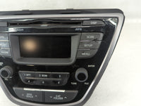 2013-2013 Hyundai Elantra Am Fm Cd Player Radio Receiver 582966 - Oemusedautoparts1.com