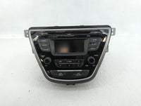 2013-2013 Hyundai Elantra Am Fm Cd Player Radio Receiver 583217 - Oemusedautoparts1.com