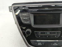 2013-2013 Hyundai Elantra Am Fm Cd Player Radio Receiver 583217 - Oemusedautoparts1.com