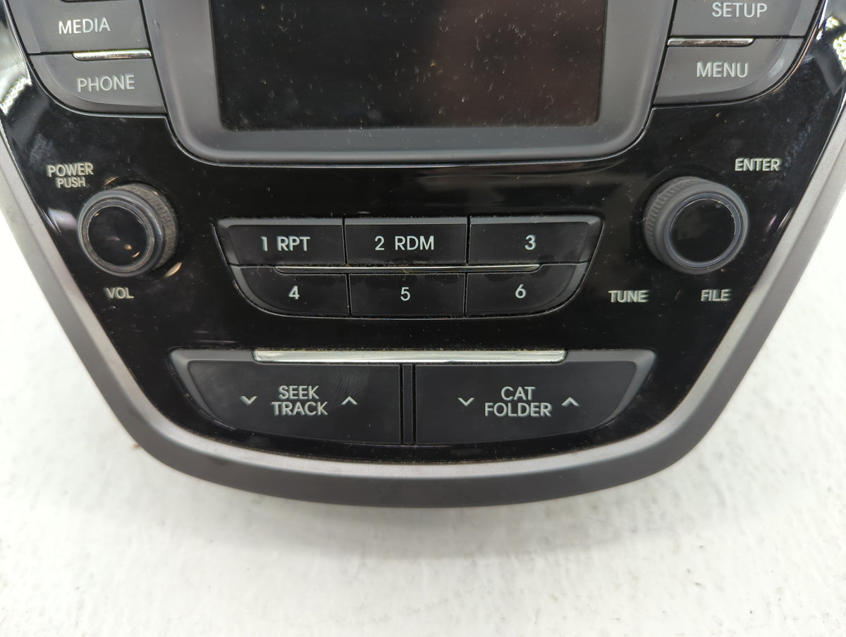 2013-2013 Hyundai Elantra Am Fm Cd Player Radio Receiver 583217 - Oemusedautoparts1.com