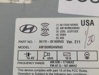 2013-2013 Hyundai Elantra Am Fm Cd Player Radio Receiver 583217 - Oemusedautoparts1.com