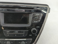 2013-2013 Hyundai Elantra Am Fm Cd Player Radio Receiver 583224 - Oemusedautoparts1.com