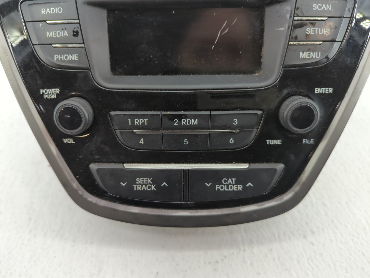 2013-2013 Hyundai Elantra Am Fm Cd Player Radio Receiver - Oemusedautoparts1.com