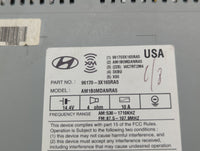 2013-2013 Hyundai Elantra Am Fm Cd Player Radio Receiver 583604 - Oemusedautoparts1.com