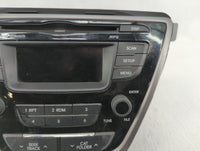 2013-2013 Hyundai Elantra Am Fm Cd Player Radio Receiver 583698 - Oemusedautoparts1.com