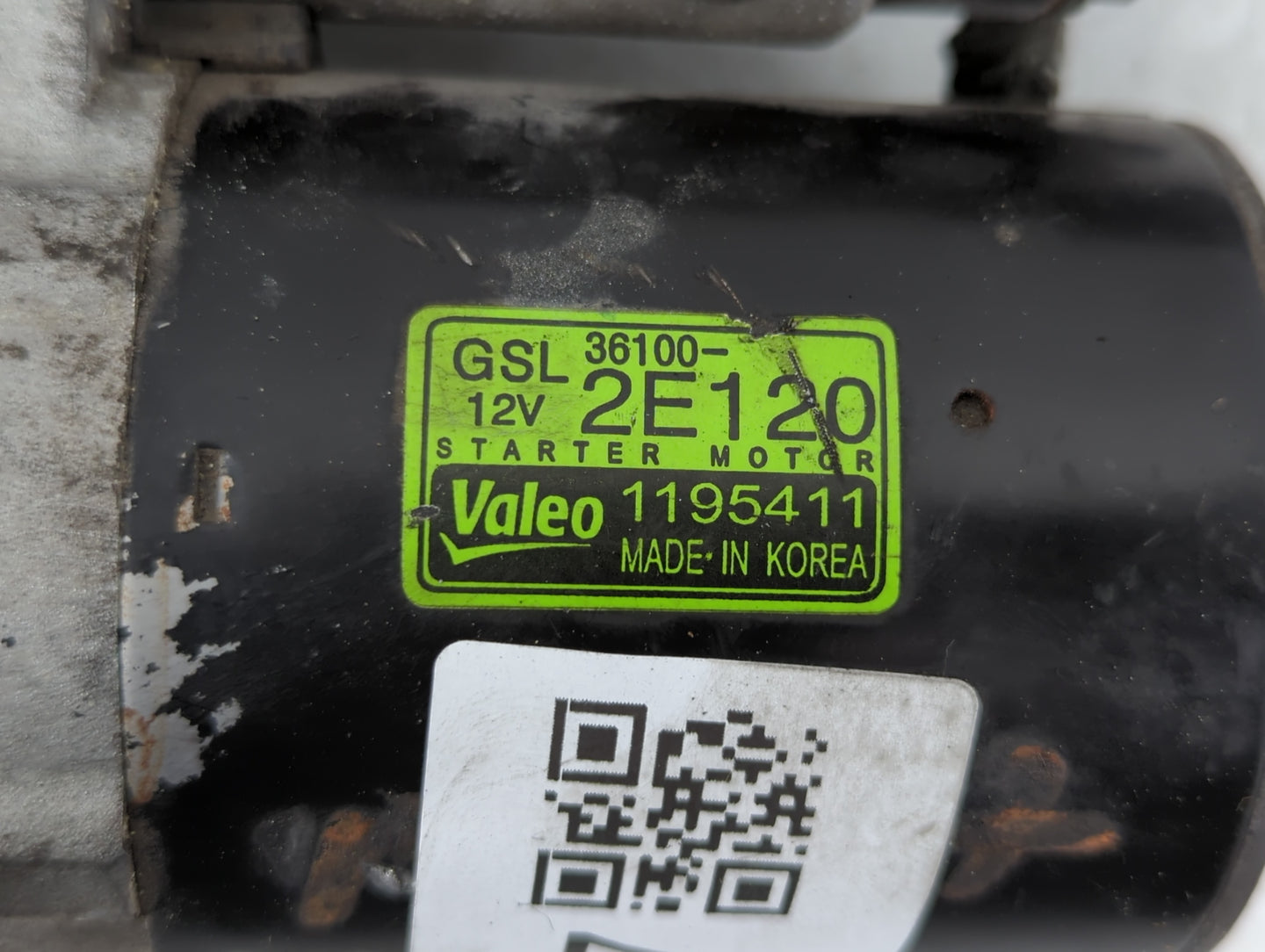 2013-2014 Hyundai Elantra Car Starter Motor Solenoid OEM P/N:36100-2E120 Fits Fits 2012 2013 2014 2015 2016 OEM Used Auto Pa