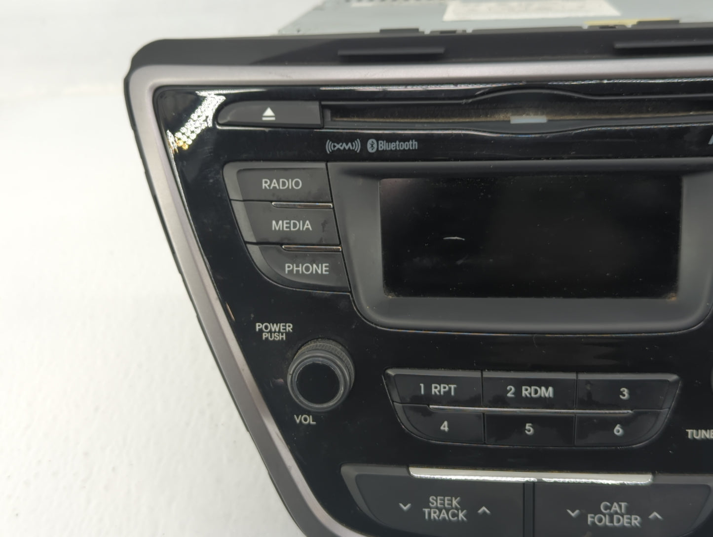 2013 Hyundai Elantra Radio AM FM Cd Player Receiver Replacement P/N:96170-3X165RA5 Fits OEM Used Auto Parts - Oemusedautopar