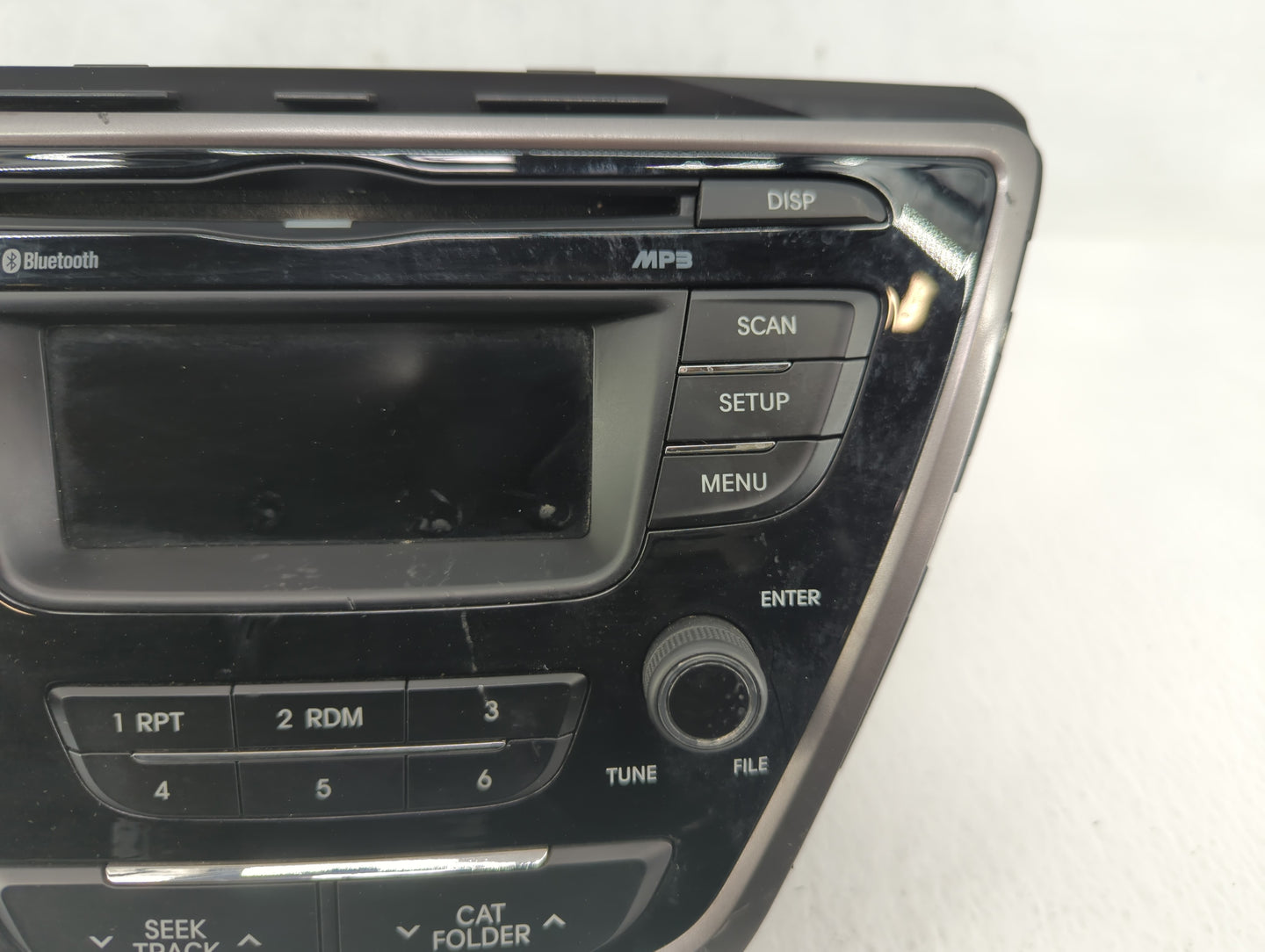 2013 Hyundai Elantra Radio AM FM Cd Player Receiver Replacement P/N:96170-3X165RA5 Fits OEM Used Auto Parts - Oemusedautopar