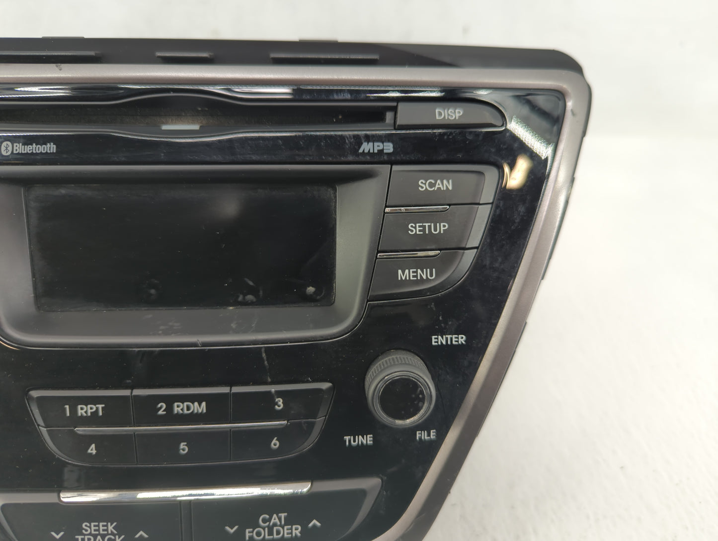 2013 Hyundai Elantra Radio AM FM Cd Player Receiver Replacement P/N:96170-3X165RA5 Fits OEM Used Auto Parts - Oemusedautopar